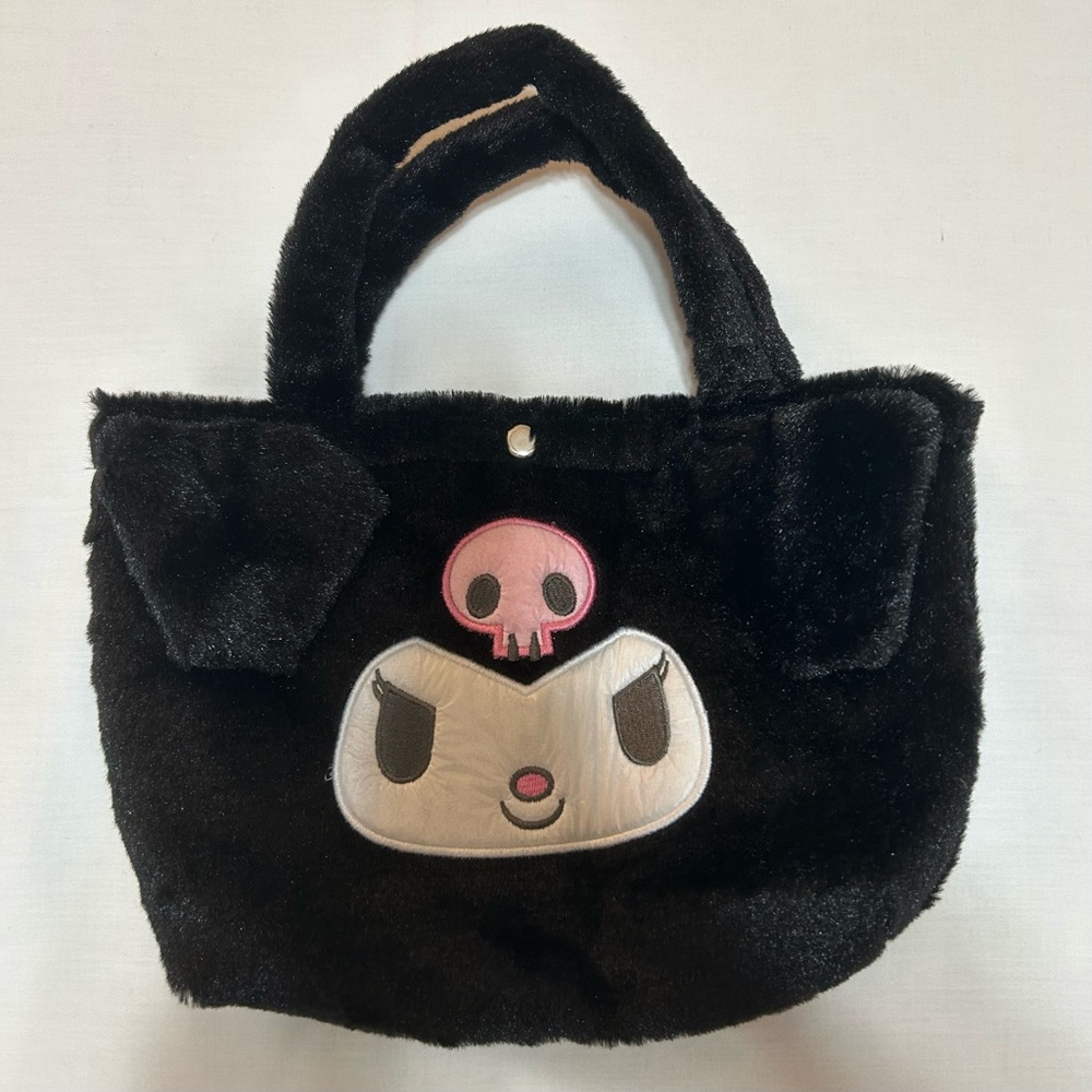SANRIO Kuromi Plush Mini Shoulder Bag